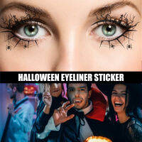 Festive Eyeliner Stickers Halloween Themed Eye Makeup Halloween Cosmetic Tattoos Eye Makeup For Halloween Temporary Eyeliner Stickers