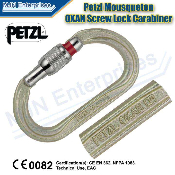 Petzl Mousqueton Oxan Screw Lock Carabiner | Lazada PH