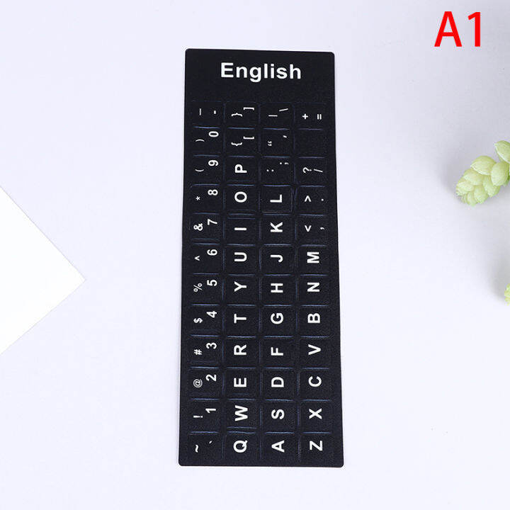 Cneng Keyboard Stickers Alphabet Keyboard Language Layout Stickers For