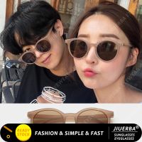 【คุณภาพสูง】JIUERBA แว่นกันแดด สไตล์เกาหลี ป้องกัน UV400 แฟชั่นสำหรับผู้หญิง และผู้ชาย