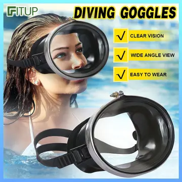 Professional Scuba Snorkeling Sets Diving Goggles Adult Silicone