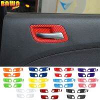 BAWA Door Inner Handle Door Bowl Decoration Cover Sticker Interior Parts Accessories For Dodge Charger 2011-2022