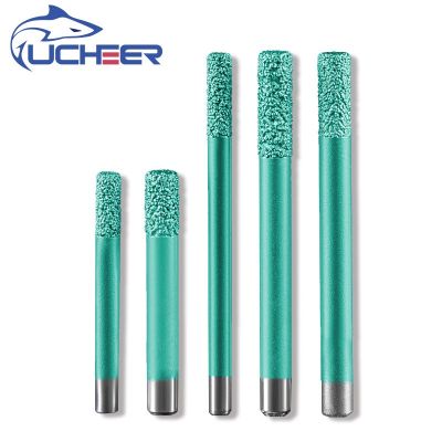 UCHEER 1pc Flat Bottom Brazing Stone Engraving Router Bits หินแกรนิตหินอ่อนสําหรับเครื่องมือแกะสลักเครื่อง CNC