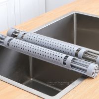 【CC】 accessoriesRoll Up Dish Drying Rack 304 Sink Shelf Storage Organizer Bowl Plate Drainer