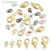 ✼◊ 30-50pcs Lobster Clasp Hooks Plated 7 size Zinc alloy for Bracelets Necklaces making DIY Chain Closure Accessories Finding