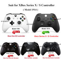 IVYUEEN Water Transfer Printing Protective Skin for XBox Series S X Controller Silicone Gel Case Analog Thumb Stick Grip Caps