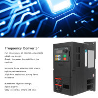 ไดรฟ์ความถี่ตัวแปร 3 เฟส 200V‑240V อินพุต 3 เฟส 0‑240V เอาท์พุต VFD Vector Inverter พร้อม RS485 0.75kw