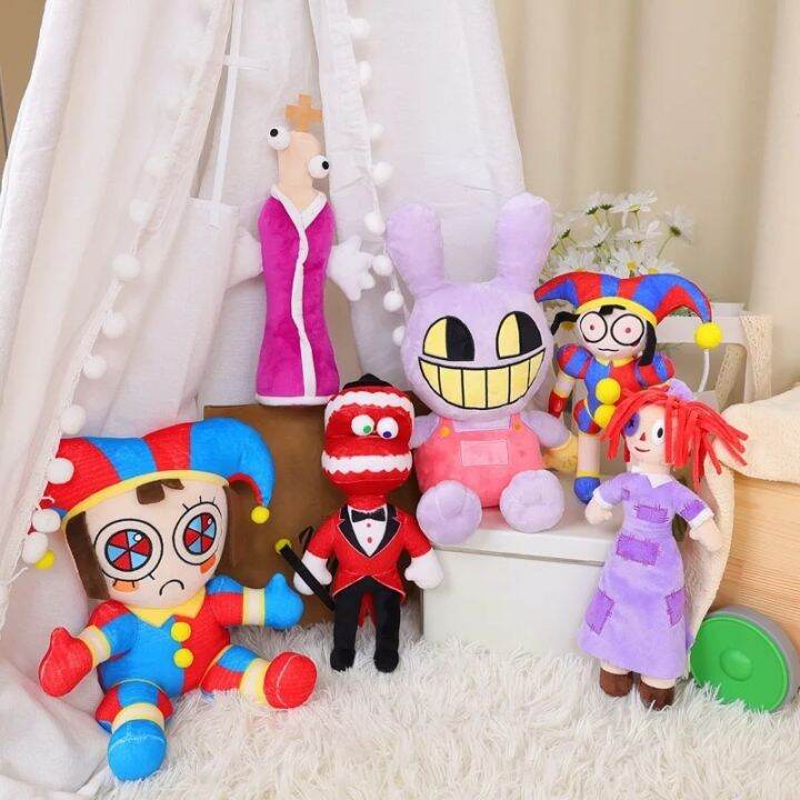 The Amazing Digital Circus Pomni Jax Plush Cartoon Plushie Toys Theater ...