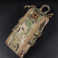 Tactical MOLLE EDC Pouch Outdoor Medical EMT First Aid Kit Bag Emergency Survival Medical Waist Pack Belt Military Tool Bag