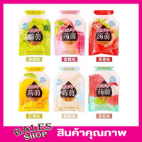 Fruit jelly sachet เยลลี่ผลไม้ เยลลี่ผลไม้แบบซองบีบดูดได้ทันที เยลลี่บุกผลไม้ เยลลี่ เยลลี่ผลไม้รวม เยลลี่ผลไม้ รวมรส ขนาด 200g