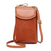 Women Mobile Phone Bag Ladies Small Crossbody Shoulder Wallet Bag PU Leather Card Holder Purse For Female