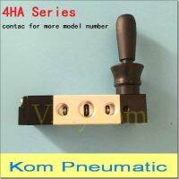 LJLJ-Verykom Pneumatic 5 Way 3 Position 4ha Series Spring Return Manual Solenoid Valve Hand Lever 4ha230c-08 4ha330e-10 4ha230c-08