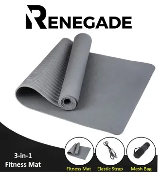 Buy Premium 6mm Thermoplastic Elastomer Yoga Mat With Strap