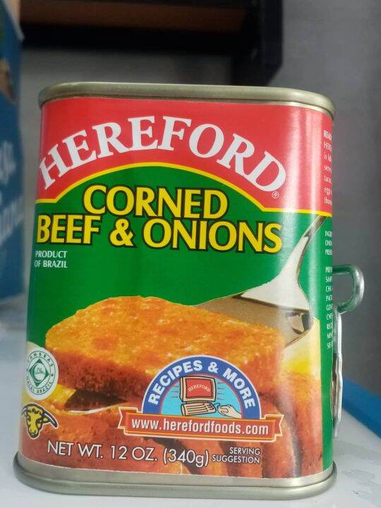 HEREFORD Corned Beef and Onions 340g Lazada PH
