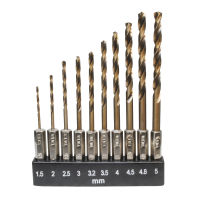 ชุดดอกสว่าน 10 ดอก DB171  10Pc Drill Bit Set DB171