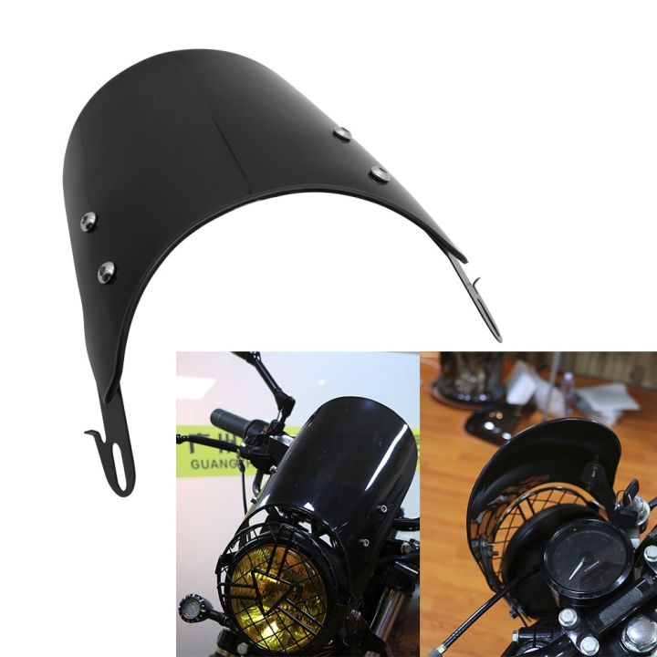 black-5-7-inch-motorcycle-retro-cafe-racer-headlight-windshield-instrument-visor-fit-for-honda-yamaha-xjr-1300-suzuki-gsx-1400