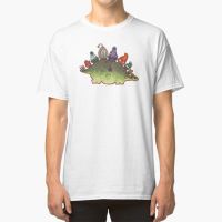 Green Stegosaurus Derposaur With Hats T - Shirt Dinosaur Derposaur Stegosaurus Hat Sock Knit Cute Reptile Winter  1IBR