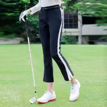 TTYGJ Anti-UV Women Golf Legging Ice Silk Sports Stocking Elastic Slim Pant  Sock