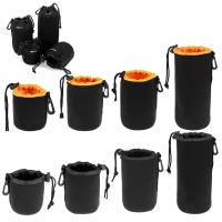 Waterproof Soft Neoprene Camera Lens Pouch Bag Drawstring Protector Case For Canon Sony for Most Digital SLR Camera