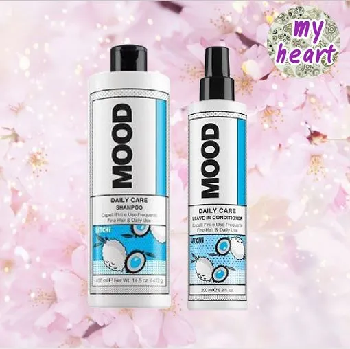 Mood Daily Care Shampoo/LeaveIn Conditioner 400/200 ml แชมพู และครีม