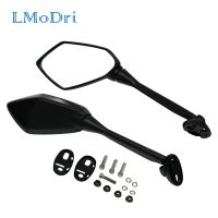 ▨ LMoDri Motorcycle Mirrors Sport Bike Scooter Rear View Mirror For Honda CBR F4 HYOSUNG GT Kawasaki Ninja Replacement For Racing