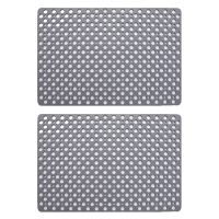 Non Slip Bath Mat Anti Mould Shower Mats TPE Bathroom Bathtub Mat Floor Shower Mats Anti Slip with Suction Cups