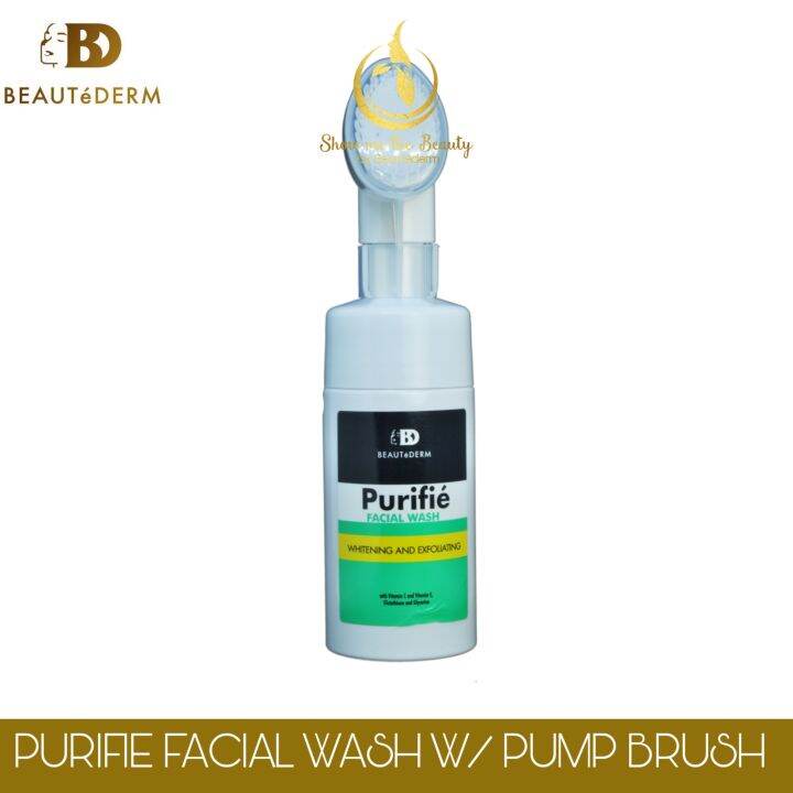 Beautederm Facial Wash with Pump Brush PURIFIE 100ml Lazada PH