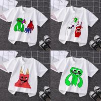 New Childrens T-Shirt Garten of Banban Funny Game Top Cartoons Kawaii Kid Girl Boy Tee Shirt Little Baby Fashion Casual Clothes