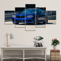 5 Piece Canvas Wall Art Series Comition Car Poster Living Room Modern Prints Bedroom Modular Home Decoration Cuadros Frame