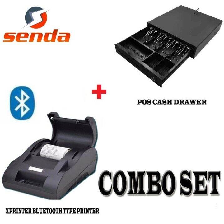 Senda Xprinter 58mm Thermal Cash Receipt Bluetooth USB Printer Plus POS