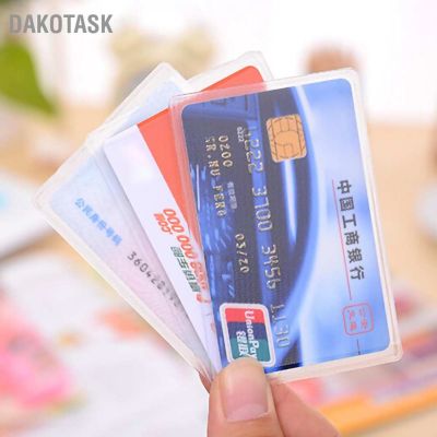 ส่งจากไทย 🇹🇭 ซองใส่บัตร PVC ซองเก็บบัตร ซองบัตร เครดิต ATM บัตรประชาชน แนวตั้ง แนวนอน 9.9