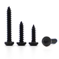 【cw】 M4 5M Pan Hexagon Socket Tapping Screws Round Self-tapping Screw 8.8 Carbon ！