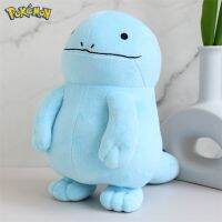 ใหม่โปเกมอนภาพอนิเมะ Quagsire ตุ๊กตาหนานุ่มหมอนสำหรับนอนนิ่มลายการ์ตูนน่ารักตุ๊กตามือเด็กของขวัญวันเกิดของเล่น