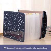 A4 Organ Bag A5 Bill Storage Bag Expandable Briefcase File Bag Multi Layer Folder Information Bag Portable Document Folder