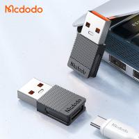 【ขาย】 Mcdodo USB C ถึง USB A OTG อะแดปเตอร์ Type C ชายกับหญิงแปลงข้อมูล5A ชาร์จอย่างรวดเร็ว QC4.0สำหรับแล็ปท็อปโทรศัพท์ชุดหูฟังเชื่อมต่อ