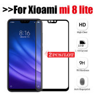 2Pcs for Xiaomi Mi 8 Lite Screen Protector Tempered Glass Xaomi Mi8 9 9pro 9 Lite10t pro10 lite 5G light Film Protective Glass