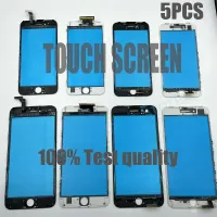 5pcs Touch Screen Frame Bezel For iphone 5 5S 5C 6 6S Plus iphone 7 7plus 8 8plus Dispaly Glass Digitizer Outer Glass (Not LCD)