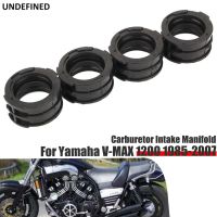 [Hot K] สำหรับ Yamaha VMAX 1200 V-MAX 1200 VMX1200 1985-2007คาบูเรเตอร์มอเตอร์ไซค์อินเตอร์เฟซคาร์บูเรเตอร์ท่อไอดีบูทข้อ4ชิ้น