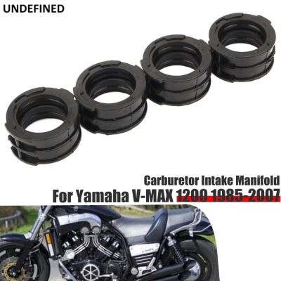 Yamaha VMAX 1200 V-Max 1200 VMX1200 1985-2007 Antarmuka Karburator บูตมอเตอร์ท่อร่วมไอดี4 Buah