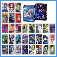 30Pcs/Set Anime Blue Lock Photo Card Lomo Cards Postcards