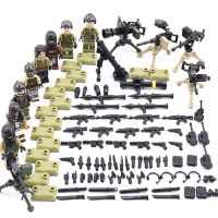 Armi Giocattoli per Costruzione Lego Mini Figure Militare Soldati Guerra Set