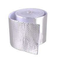 5M Fiberglass Heat Shield Wrap Barrier Exhaust Thermal Tape Header Pipe Heat Wrap Tape Thermal Protection For Car Motorcycle Adhesives Tape