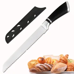 SHI BA ZI ZUO F214-2 Professional 7-inch Clad Steel Rosewood Handle  Superior Quality Chinese Kitchen Knife Chef Knife - Cleaver