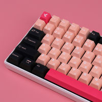 Keycap Anime PBT ผงระเหิดความร้อนชุดเต็มของ Cherry Factory Height Adaptive Mechanical Keyboard