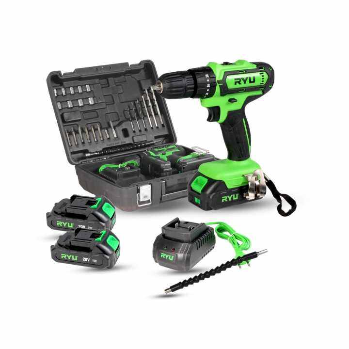 Cordless Impact Drill Ryu Rci V Rci V Mesin Bor Baterai Ryu