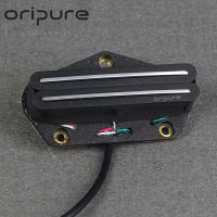 OriPure 1PC สีดำ Alnico 5 Humbucker Pickup Dual Hot Rail Pickup Bridge TL Guitar Parts