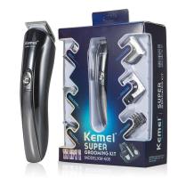 Kemei SUPER GROOMING KIT 11in1 รุ่น KM-600 ชุดเครื่องจัดแต่งทรงผม ปัตตาเลี่ยน ชาร์ตไฟได้ เครื่องโกนหนวด ตัดขนจมูก ตัดผมสั้น ที่ตัดผมไฟฟ้า เครื่องตัดผม ตัดขน