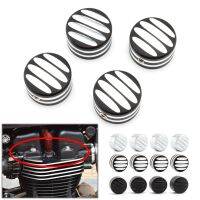 4Pcs Motorcycle Aluminum Head Bolt Cover Cap For T120 Thruxton Scrambler Street Cup