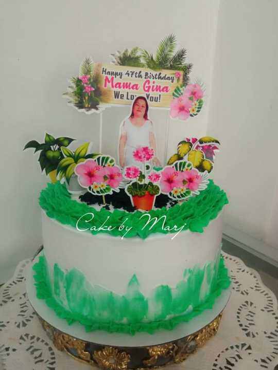 Plantita Theme Cake Topper (D4) | Lazada PH