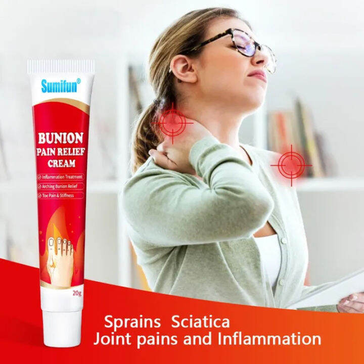 Sumifun Bunion Pain Relief Cream 20g Salep Pereda Sakit Nyeri Sendi ...